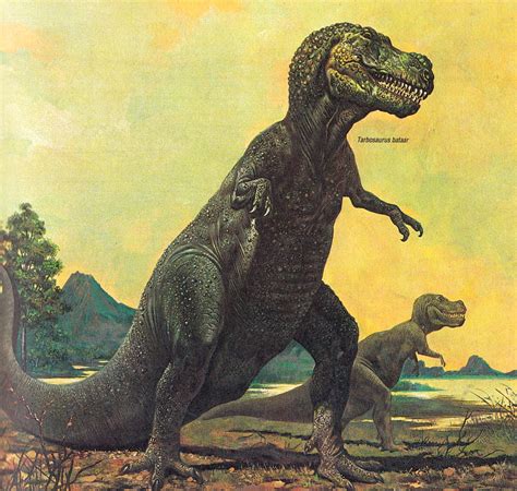 Vintage Dinosaur Art The Prehistoric World Love In The Time Of