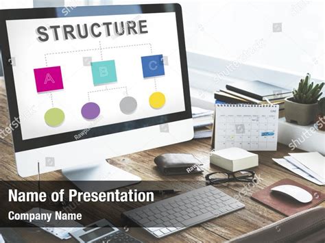 Organization Structure Organization Chart Powerpoint Template