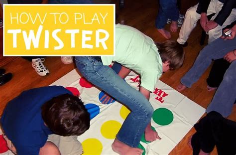 Twister Game Rules How To Play Twister Group Games 101