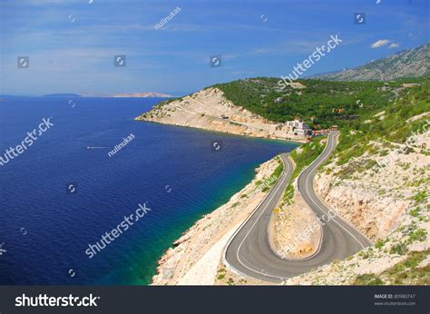 Landscapes In Croatia Mountain Road Stock Photo 80980747 Shutterstock