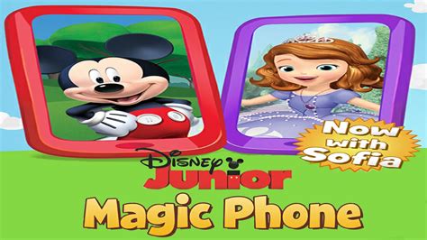 Disney junior offers a multifunctional application for parents, which includes viewing series and episodes of disney junior. Disney Junior Magic Phone with Sofia the First and Mickey ...