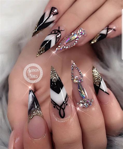 Very Nice And Clean Bui808nails Stiletto Nails Designs Gorgeous