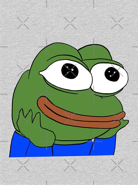 Feelswowman Happy Wholesome Pepe Pullover Hoodie By Sivelobanova