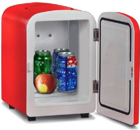 Vox Mini Fridge Thermoelectric Portable Cooler And Warmer 4 L Car
