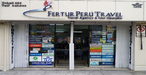 Agencia De Viajes En Miraflores Fertur Perú Travel 2421900
