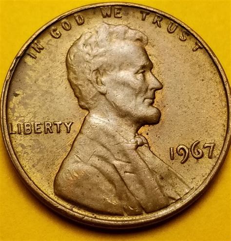 1967 Lincoln Memorial Penny Collectible Usa Coins Etsy