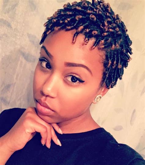Save time and process when wearing. Fabulous TWA Hairstyles Inspiration for Short Natural Hair