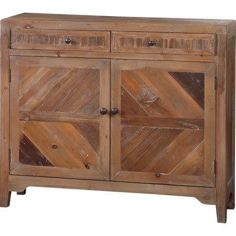 Uttermost Hesperos Reclaimed Wood Console Cabinet And Reviews Wayfair