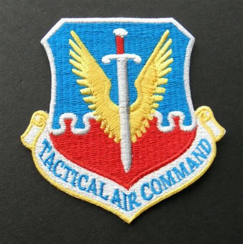 Tactical Air Command Usaf Embroidered Patch 3 Inches Us Air Force Ebay
