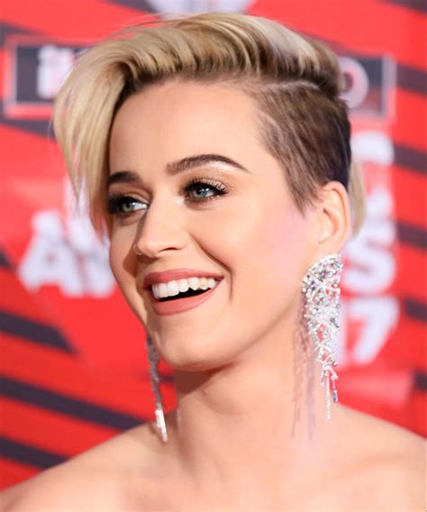 Katy Perry Pixie Haircut Inspiration Reveal Iheart 2017