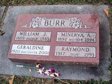 Raymond Burr Famous Graves Legacy Projects Gardens Of Stone