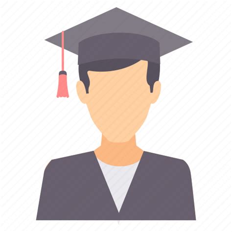 Boy Education Graduate Graduation Learning Man University Icon