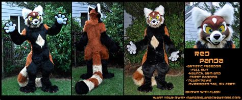 Furxoticfursuits — Red Panda Fursuit Made By Mangoislandcreations
