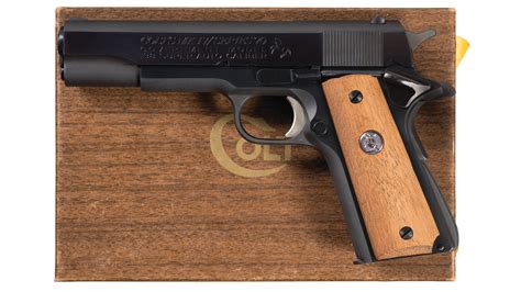 Colt Mk Iv Series 70 Government Model 38 Super Pistol With Box