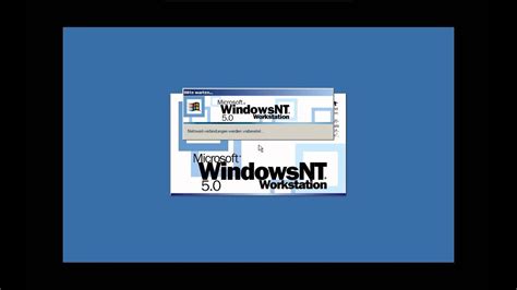 Windows Nt 50 Workstation Eur Edition Youtube