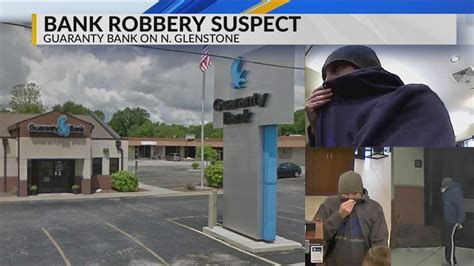 Springfield Police Search For Bank Robbery Suspect Youtube