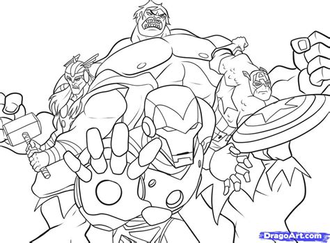Avengers Coloring Pages To Download Avengers Kids Coloring Pages