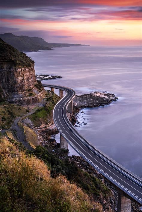 Sea Cliff Bridge Clifton Australia Gorgoues Drive