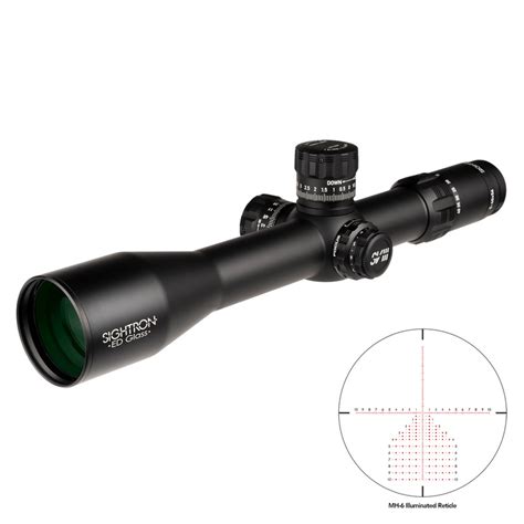 Sightron Hunting Rifle Scope Sviii Series Ed Glass 5 40x56mm 40mm Tube