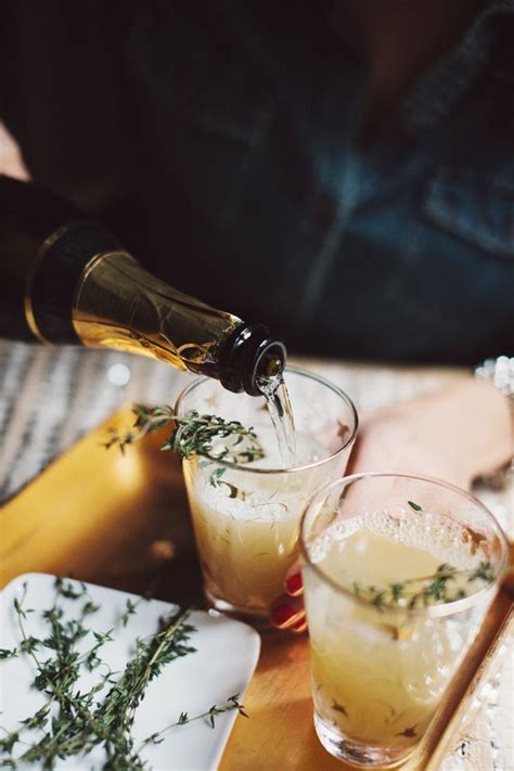 7 cocktails à base de mousseux pour faire changement des bulles Fall