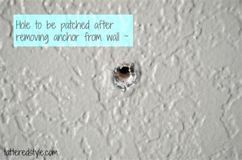 Here is a guide on how to fix hole in wall easily. How to repair a hole after removing a drywall anchor | For the Home | Pinterest | Drywall, Easy ...