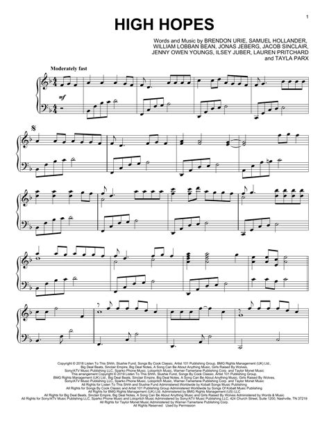 High Hopes Trumpet Sheet Music Ubicaciondepersonascdmxgobmx