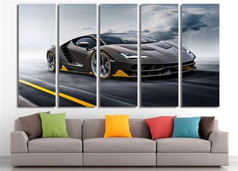 Lamborghini Canvas Lamborghini Poster Lamborghini Print Lamborghini