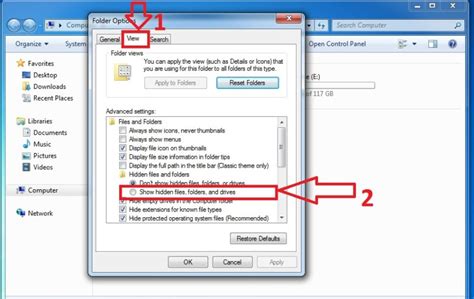 Show Hidden Files In Windows 107 Hidden Folders