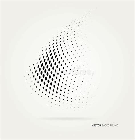 Vector Halftone Dots Stock Vector Illustration Of Background 49574299