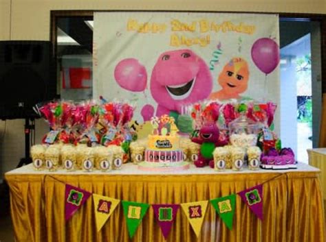 I think they have agreed on either barney or a farm theme. 30 best images about Barney Party Ideas on Pinterest ...