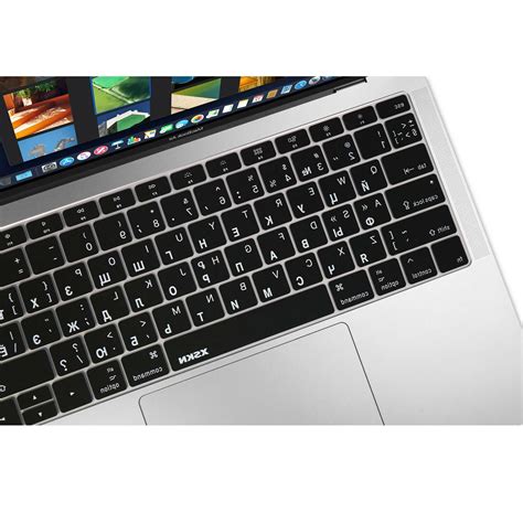 Xskn Russian Keyboard Cover Compatible New Macbook Air