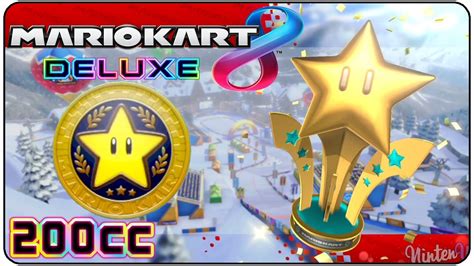 Mario Kart 8 Deluxe Star Cup 200cc 3 Star Rank Youtube Nintenu
