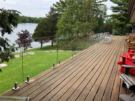 Clearview glass railings are entirely transparent. The Glass Railing Cost (and Everything Else You Need to Know) - Glassupply.com
