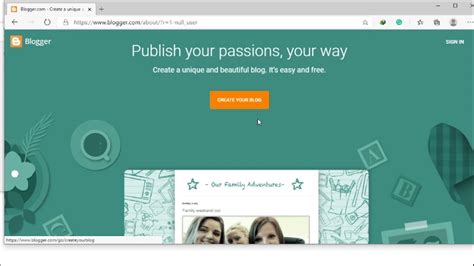 CARA MEMBUAT BLOG PRIBADI - Husaini Blog