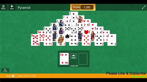 Microsoft Solitaire Collection Card Games Pyramid Daily Challenge