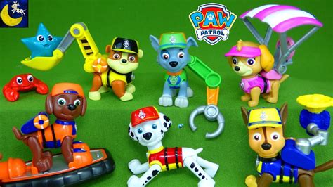 Lots Of Paw Patrol Toys Sea Patrol Lifeguard Pup Figures Sub Sea