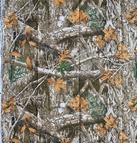 Realtree Forest Timber Hunting Camo Print 12 Yard Cotton Etsy