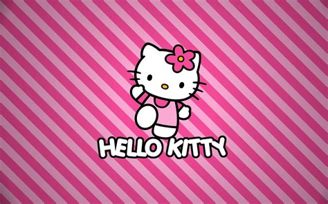 Wallpaper Id 633946 720p Kitty Hello Pink Cartoon Graphic