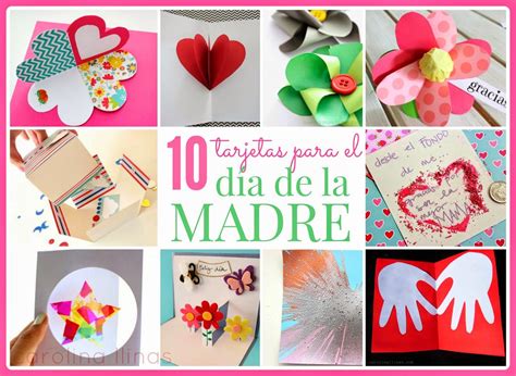 Nuestro Mundo Creativo 10 Tarjetas Para El Día De La Madre Paso A Paso