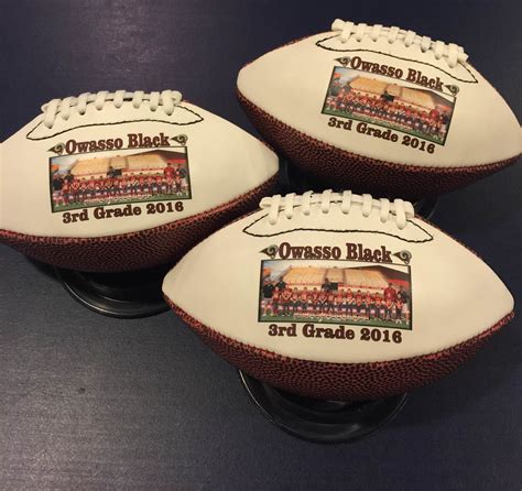 Cute mini footballs done by Get on the Ball Photos. | Football gifts, Sports gifts, Mini footballs