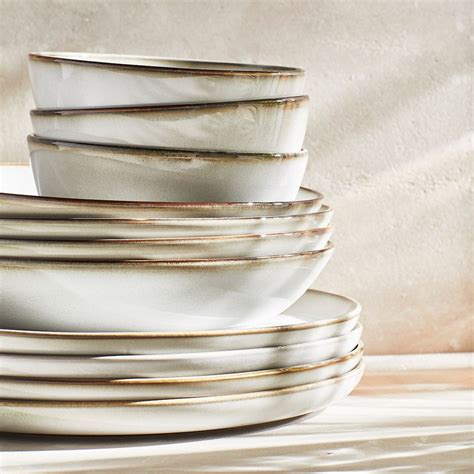 GLADELIG Deep plate bowl gray 8 ½ IKEA Deep plate Plates