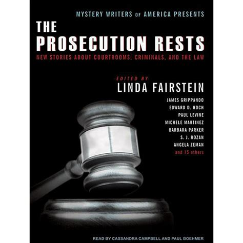 Mystery Writers Of America Presents The Prosecution Rests New Stories