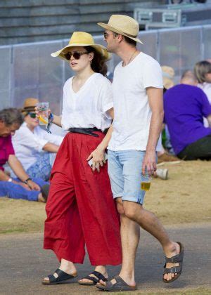 Daisy Ridley Shares A Kiss With Tom Bateman At The British Summertime Festival In London