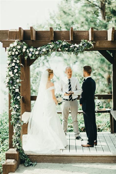 british columbia outdoor wedding inspiration popsugar love and sex