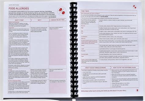 SFBB Safer Food Better Business Caterers Pack Month Diary Bound EBay