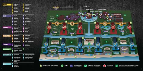 Hard Rock Punta Cana Resort Map If You Would Like The Pdf Copy You