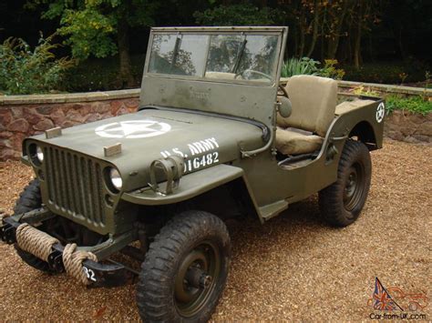 Willys Jeep Military Vehicle
