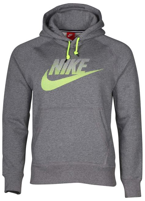 Nike Nike Mens Aw77 Futura Fleece Pullover Hoodie