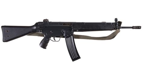 Pre Ban Heckler And Koch Hk93 Semi Automatic Rifle Rock Island Auction