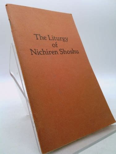 The Liturgy Of Nichiren Shoshu The Taisekiji Version Nichiren Shoshu